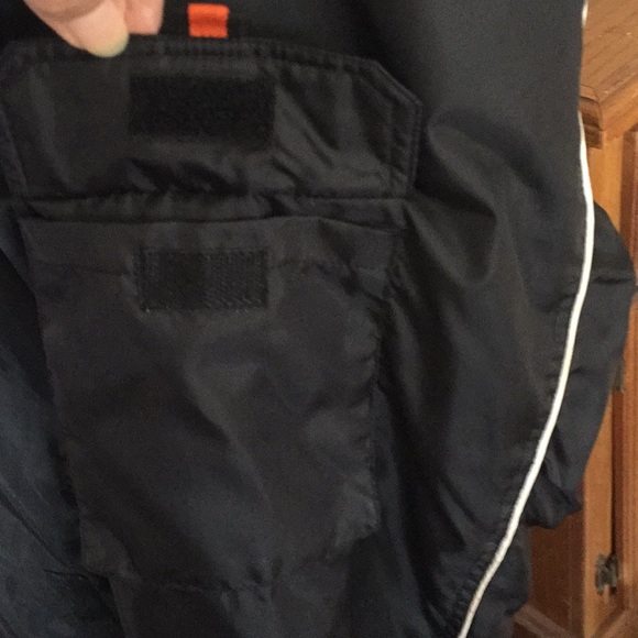 FIGO ULTRA WARM MEN’S REVERSIBLE JACKET FLEECE SIDE BLACK HOODED Made in Russia - Picture 12 of 17